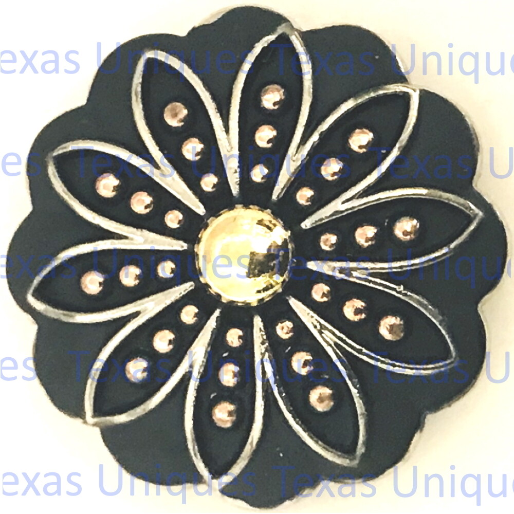 Midnight Desert Bloom Concho CON429-A-2