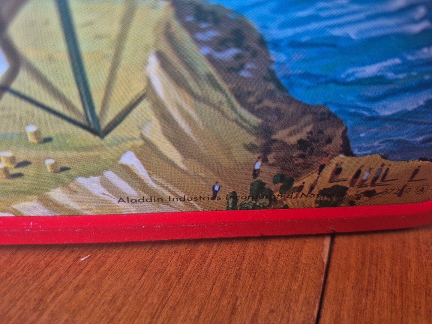 1974 evel knievel lunch box