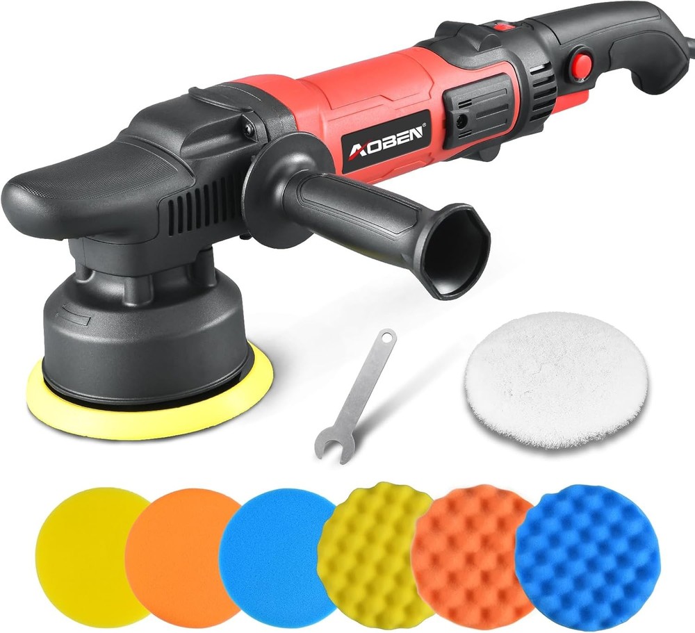 5in Dual Action Random Orbital Buffer Polisher Kit