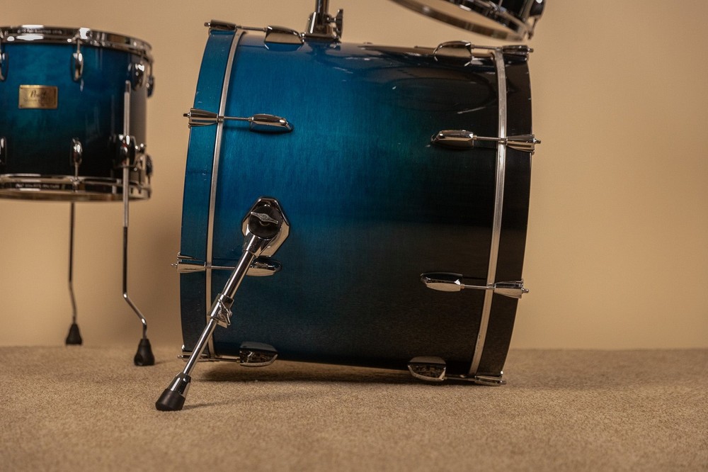 Pearl Session Custom Maple Marine Blue Fade Drum Set
