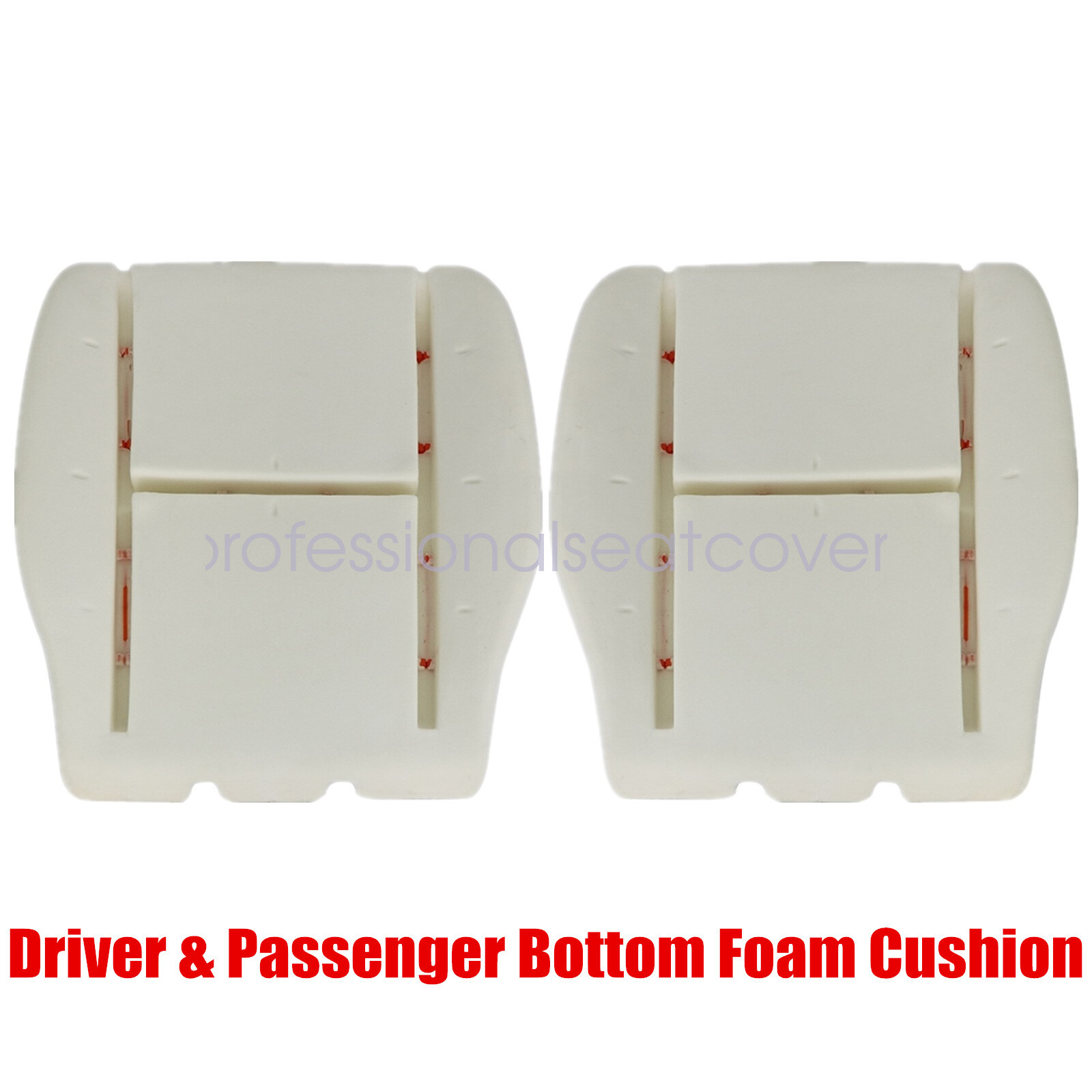 For 07-14 Chevy Silverado GMC Sierra Driver & Passenger Seat Bottom Foam Cushion