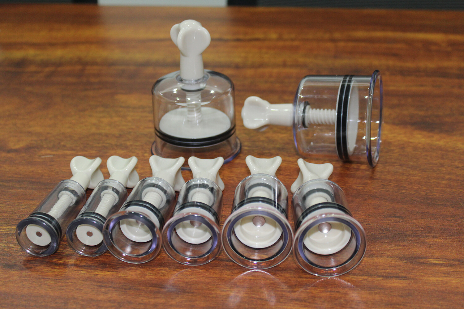 2pcs Vacuum Twist Nipple Cupping Sucker Breast No Pump Enhancer Enlarger Suction