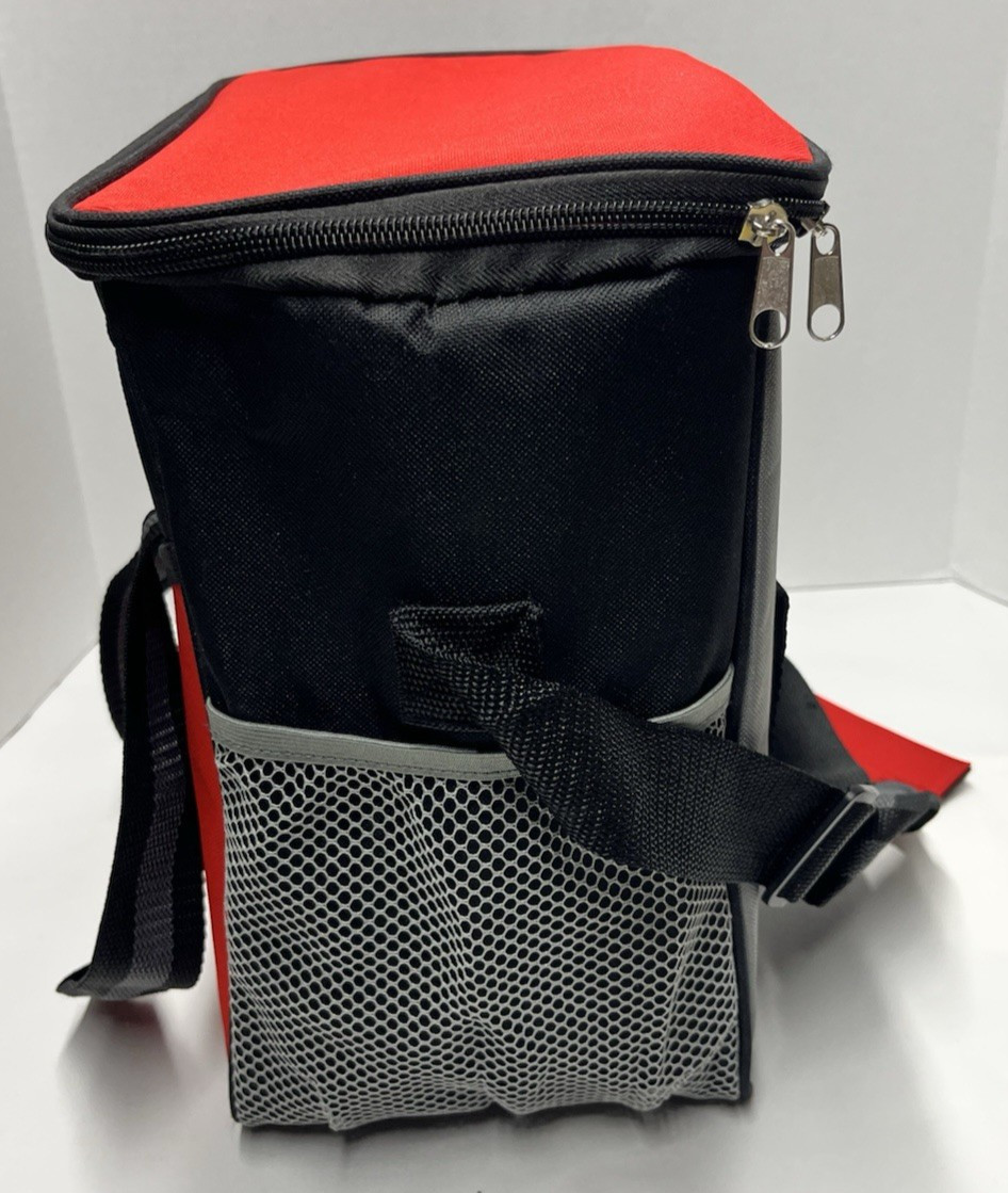 DisneyParks Mickey Mouse Icon Insulated Cooler Adjustable Shoulder Tote Bag NEW