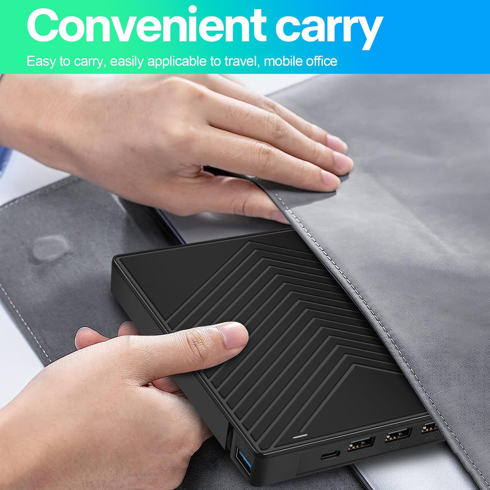 External CD DVD Drive USB 3.0 Writer Burner Player for PC Laptop Windows 11 10