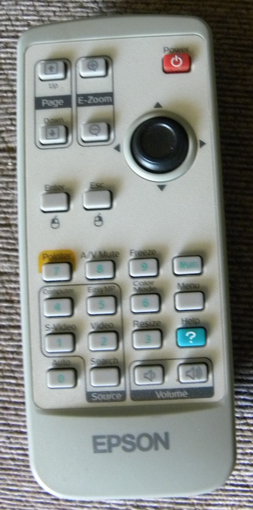 Original Epson 129175401 Projector Remote CONTROL USED