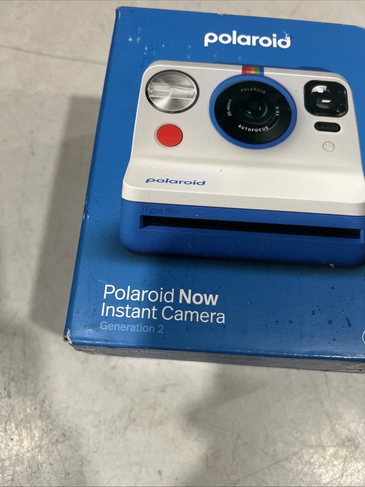 Polaroid Now Instant Camera Gen 2 - Blue