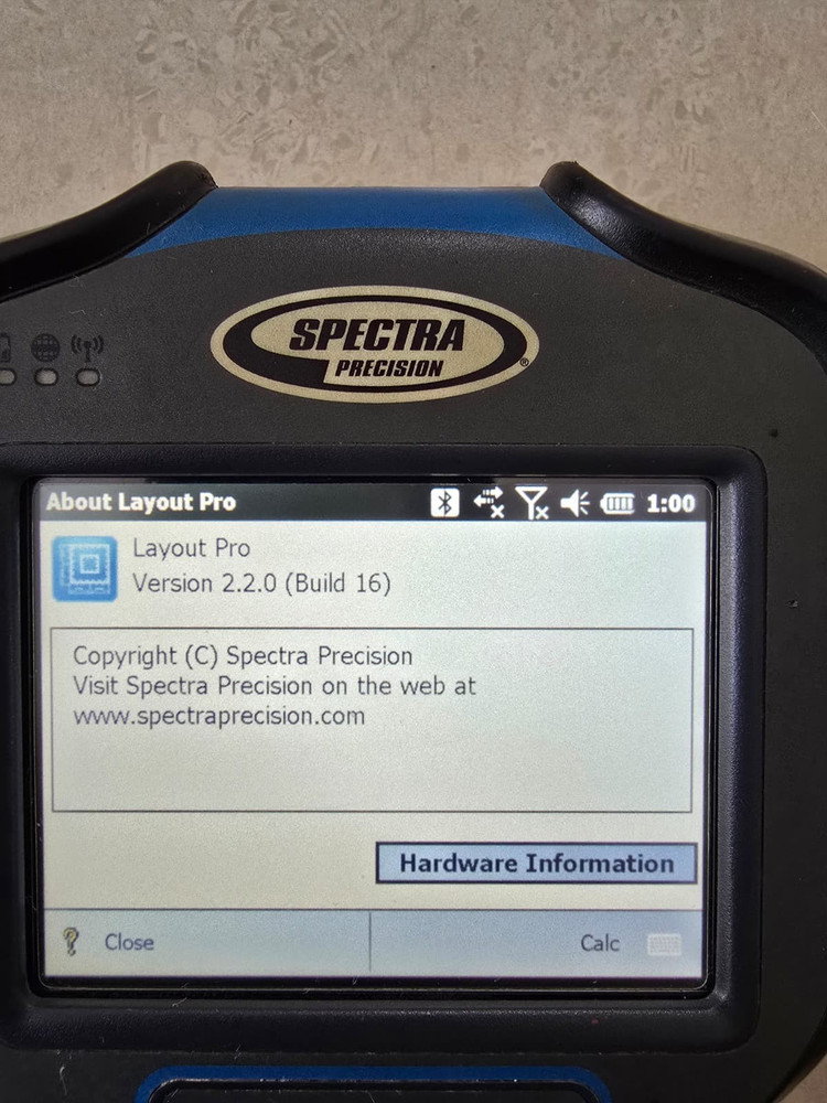 Spectra Precision Focus 35 Robotic Total Station + Data Collector + Software