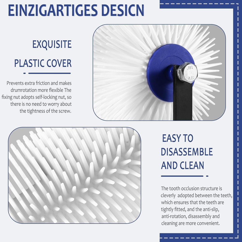 Spiked Roller forSelf Leveling,9Self LevelingSpiked Rollerwith AdjustableHandle