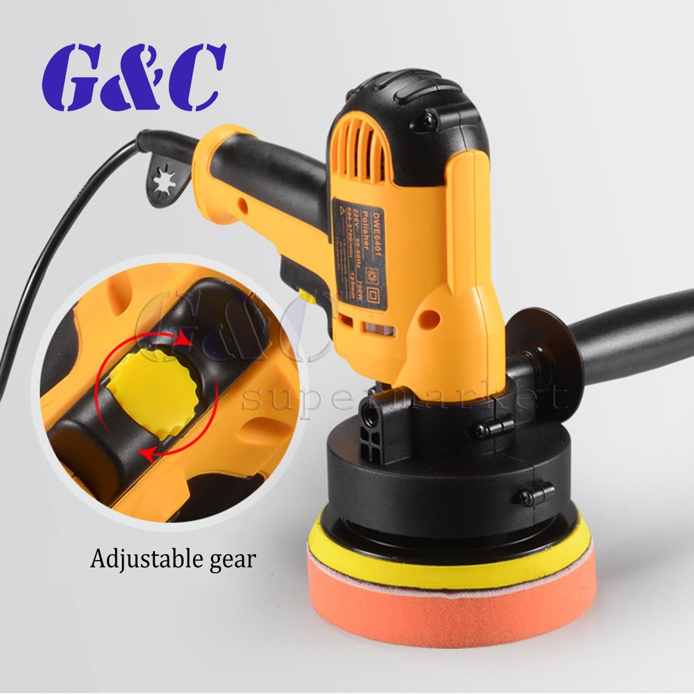 Electric Car Polisher Sander Buffer Polishing Machine Kit 700w Variable Speed