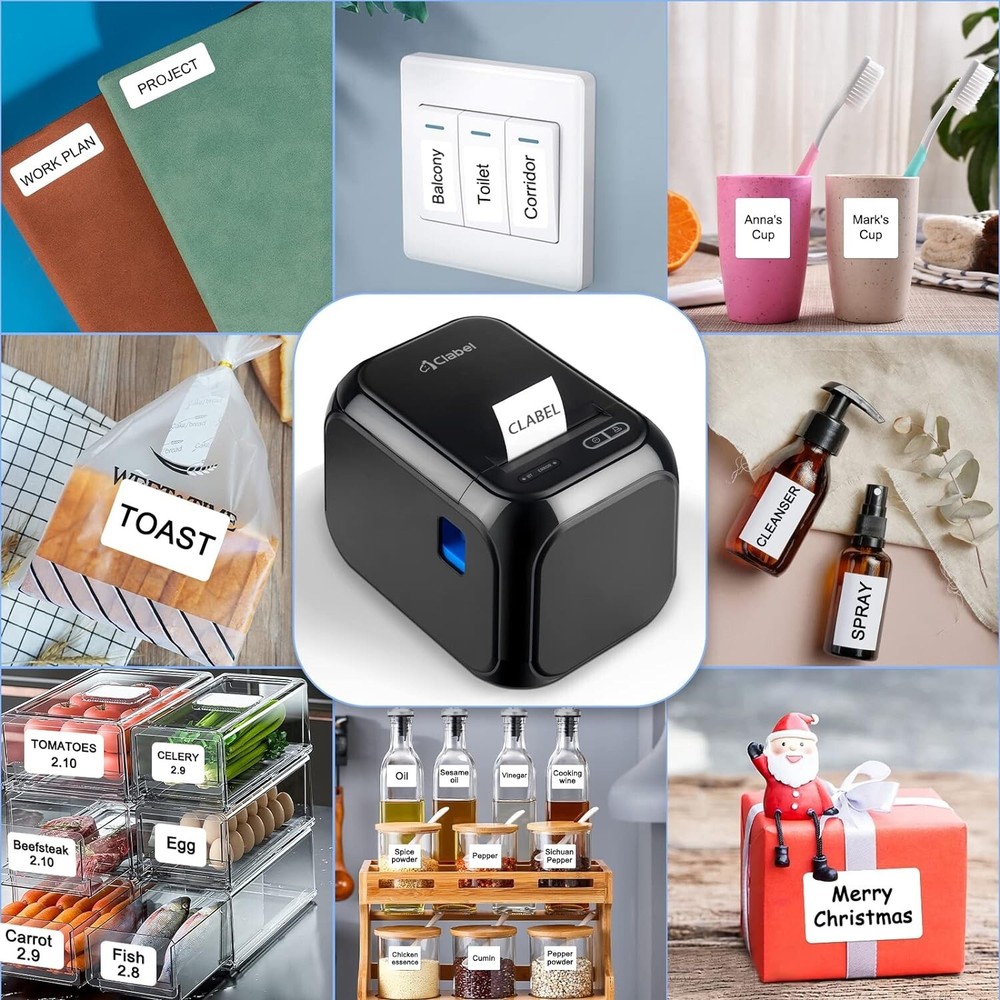 NEW Thermal USB label/receipt printer 600 FREE Labels Inventory Control Barcode