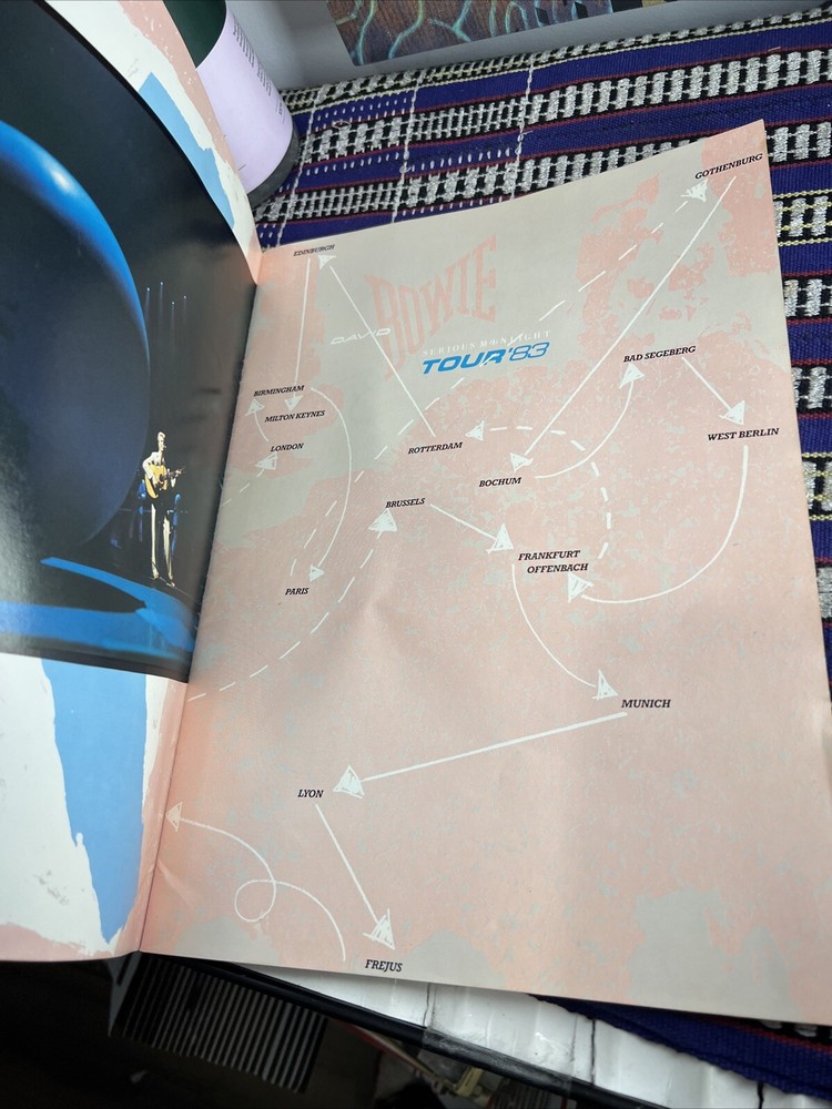 David Bowie- Serious Moonlight Tour Programme 1983