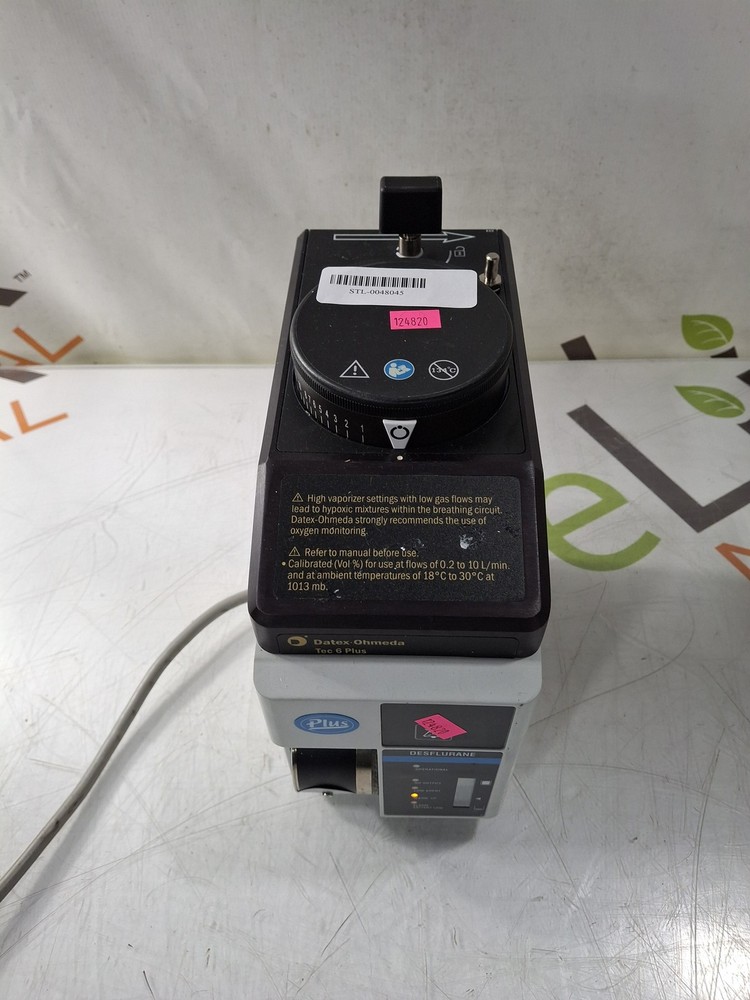 Datex-Ohmeda Tec 6 Plus Desflurane Vaporizer