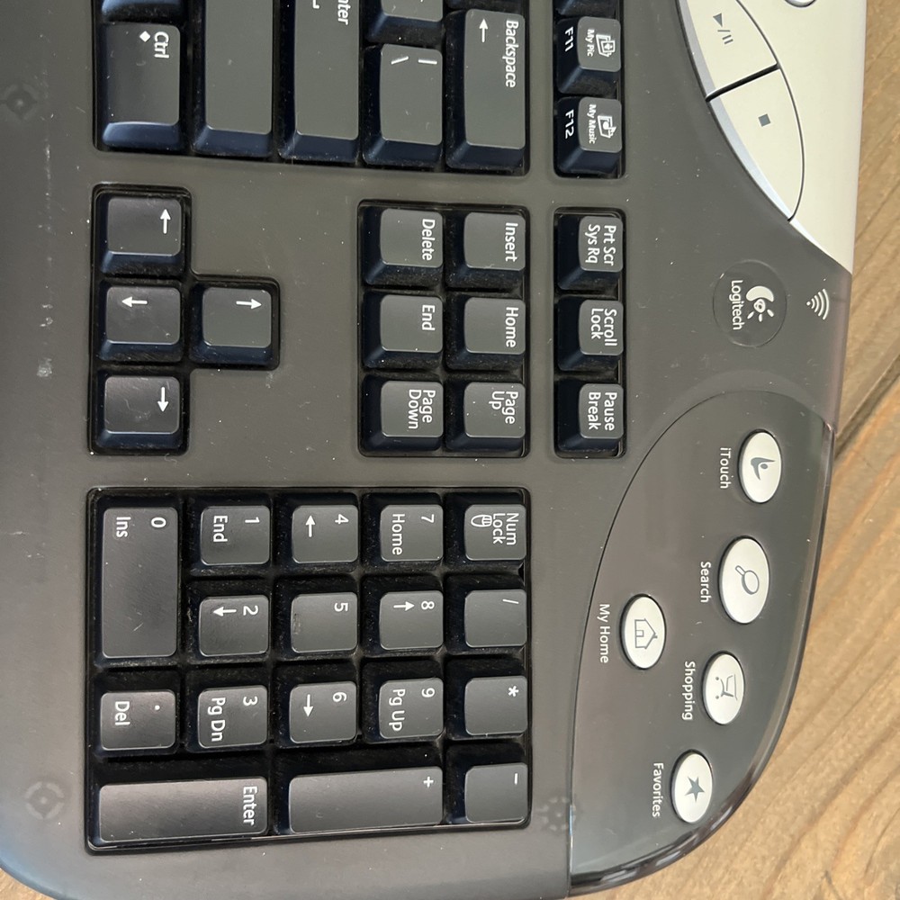 Logitech Wireless Keyboard, Mouse, And Receiver. Tested Together And Works