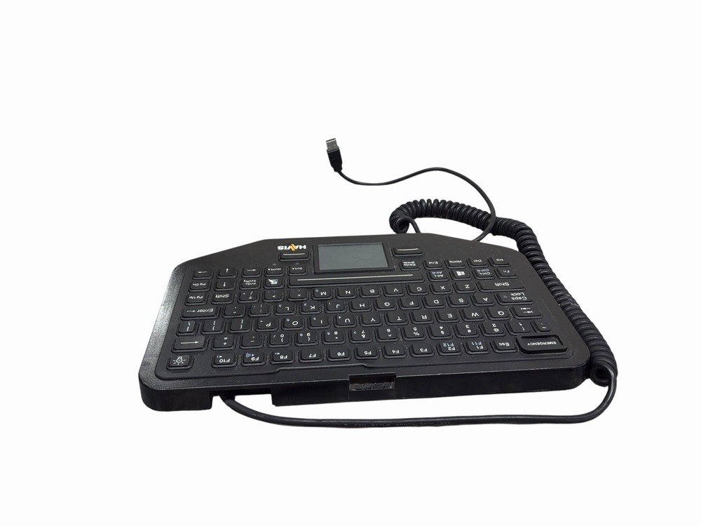 Havis KB-108 USB Rugged Keyboard with Integrated Touch Pad