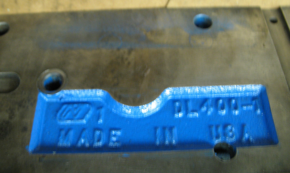 KURT DL400 DOUBLE LOCK MACHINE VISE W/HANDLE ***CLEANED PAINTED GREASED***