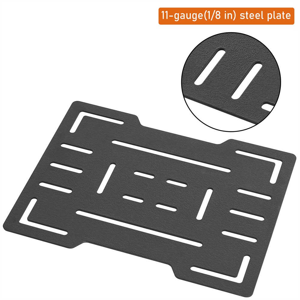Steel Roof Rack Fuel Container Mount Panel Accessory Storage Bracket