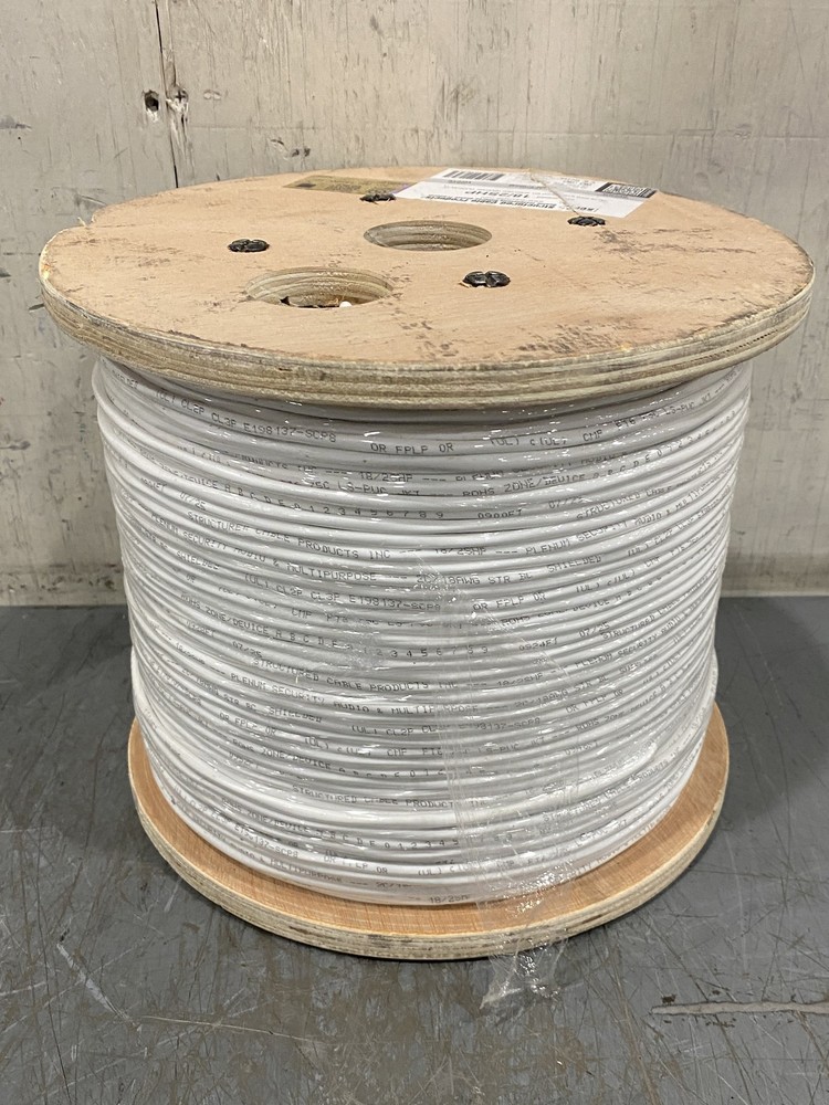 SCP 2C/18 AWG 1000' Stranded Shielded Cable