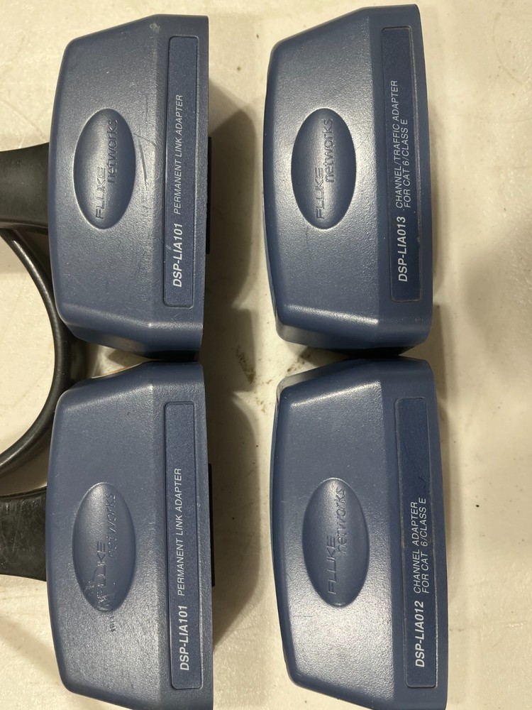 Fluke Networks DSP-4300 Cable Analyzer, Perm. Link & Channel Adapters, LOOK!!!