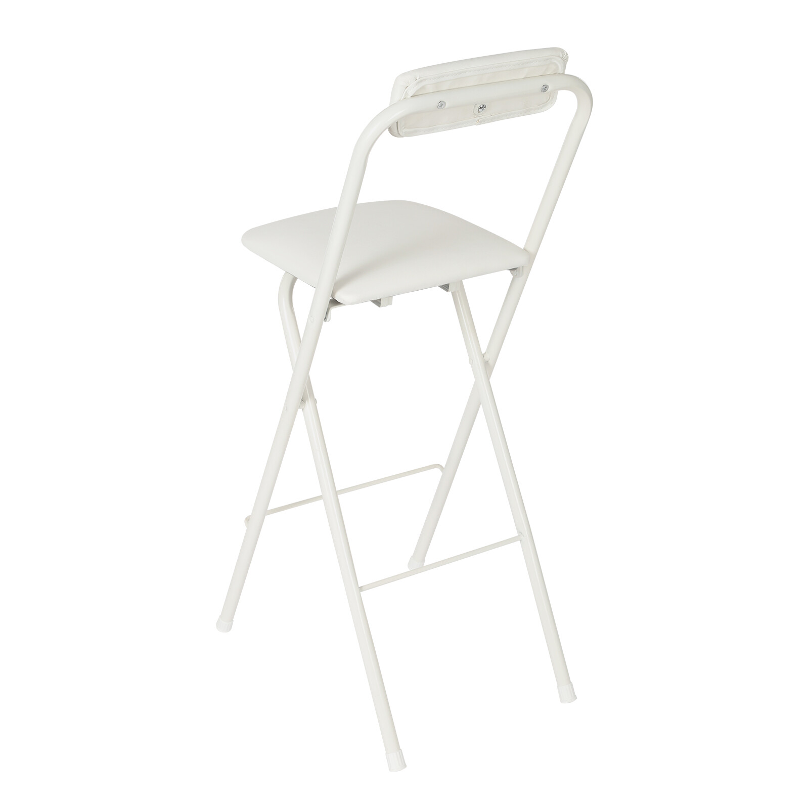 Foldable Bar Chair, Tall Folding Chair, Portable Folding Stool Max 275.58lbs