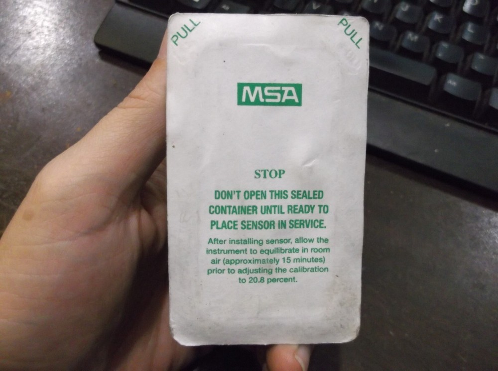 NEW IN PKG MSA 473080 OXYGEN SENSOR (WL22-3)