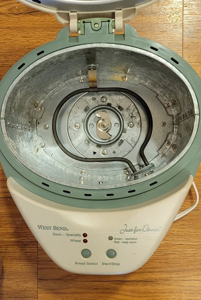 West Bend Bread Machine "Just For Dinner"