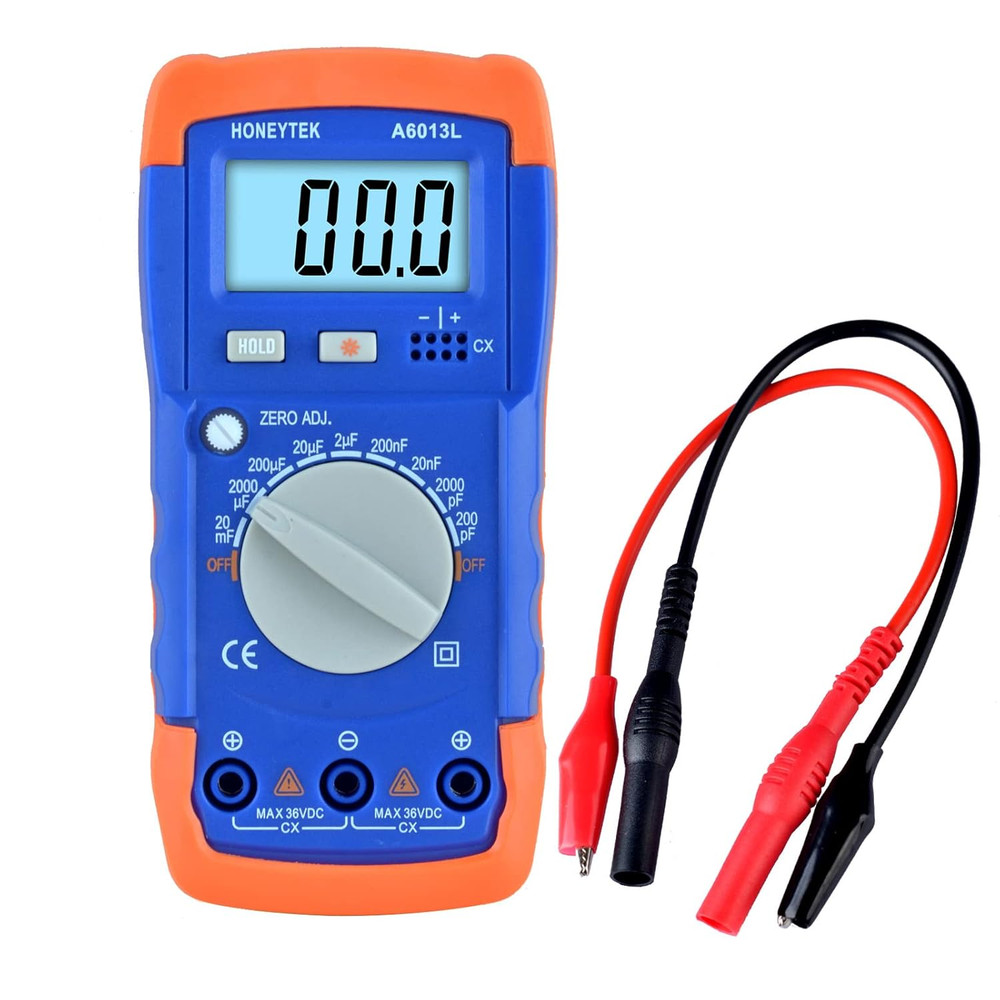 A6013L Capacitance Meter Capacitor Electronic Measuring Capacitance Tester
