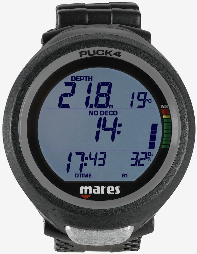 DIVE COMPUTER PUCK 4 BLACK MARES