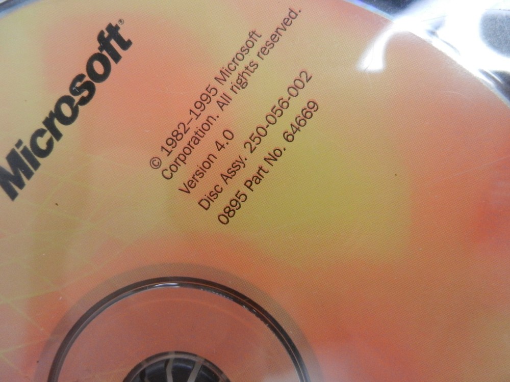 Fortran Powerstation Standard for Windows 95 Version 4.0 CD only