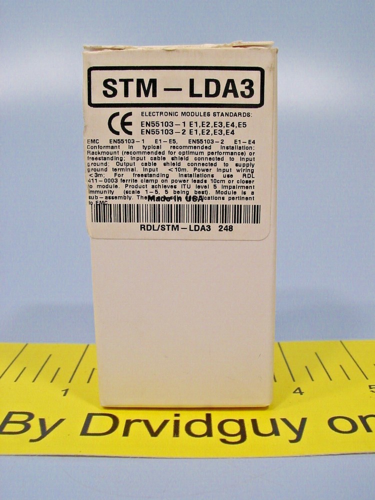 *RDL STM-LDA3 Stick-On Mic Preamp w/Phantom (Studio Quality)