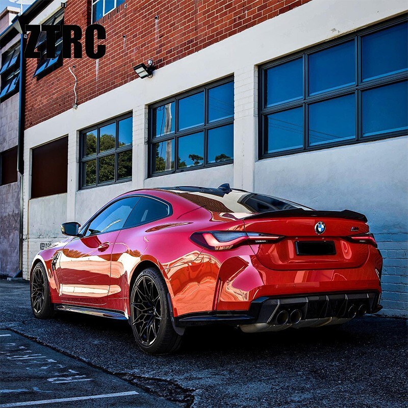 Carbon Fiber Trunk Wing Spoiler For BMW 4 series G22 430i M440i/M4 G82 2019-2024