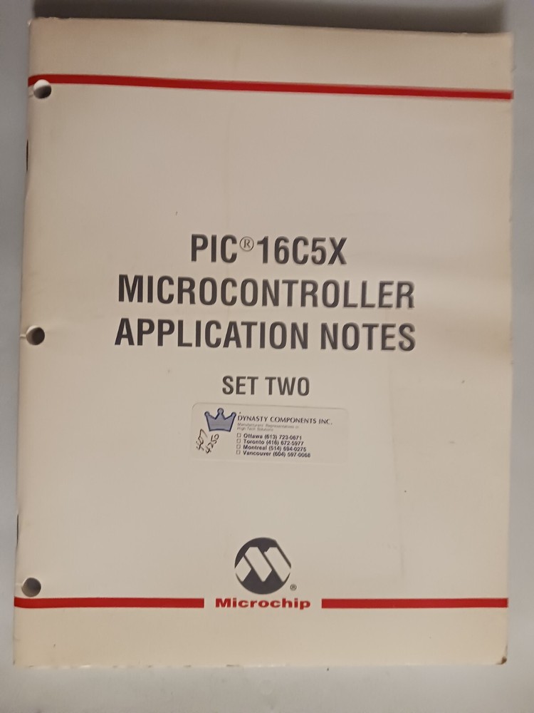Microchip-PIC16C5X Microcontroller Application Notes Set Two