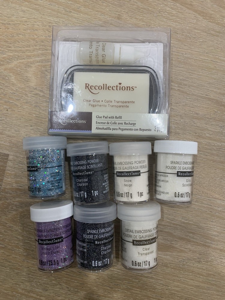 embossing powder lot
