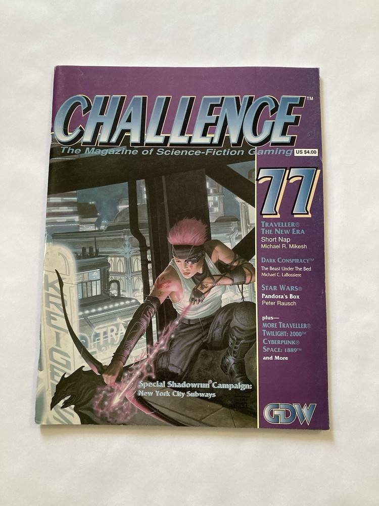 GDW Challenge Magazine #77 Sci-Fi Gaming