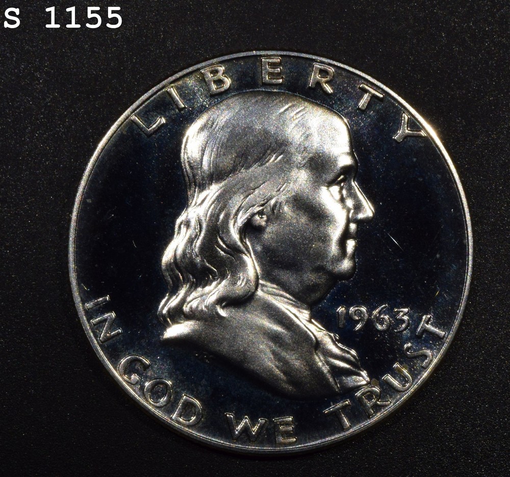 1963 Franklin Half Dollar "Gem Proof"