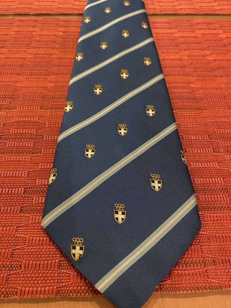 Authetic Hellenic Olympic Committee Tie