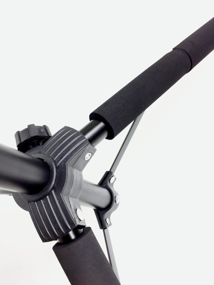 Haze Height-Adjustable Guitar Stand, HJGSL1B, Gravity Locking Design