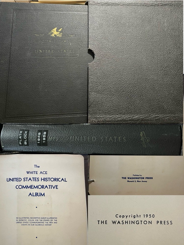 1948-1958 Commemorative Stamp Album (Only Missing 3 Designs)