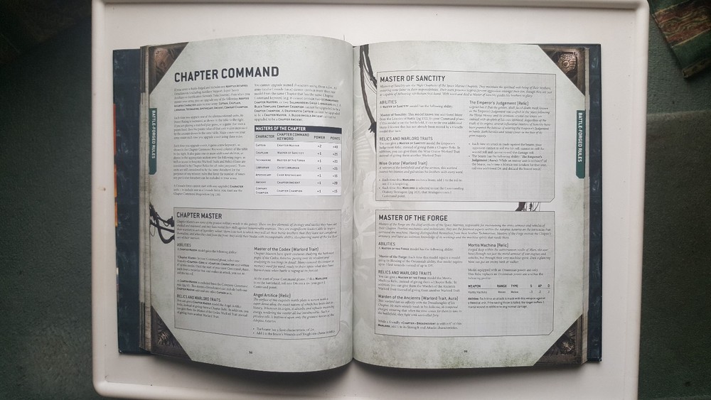 Warhammer 40k Codex: Space Marines (9th Edition)