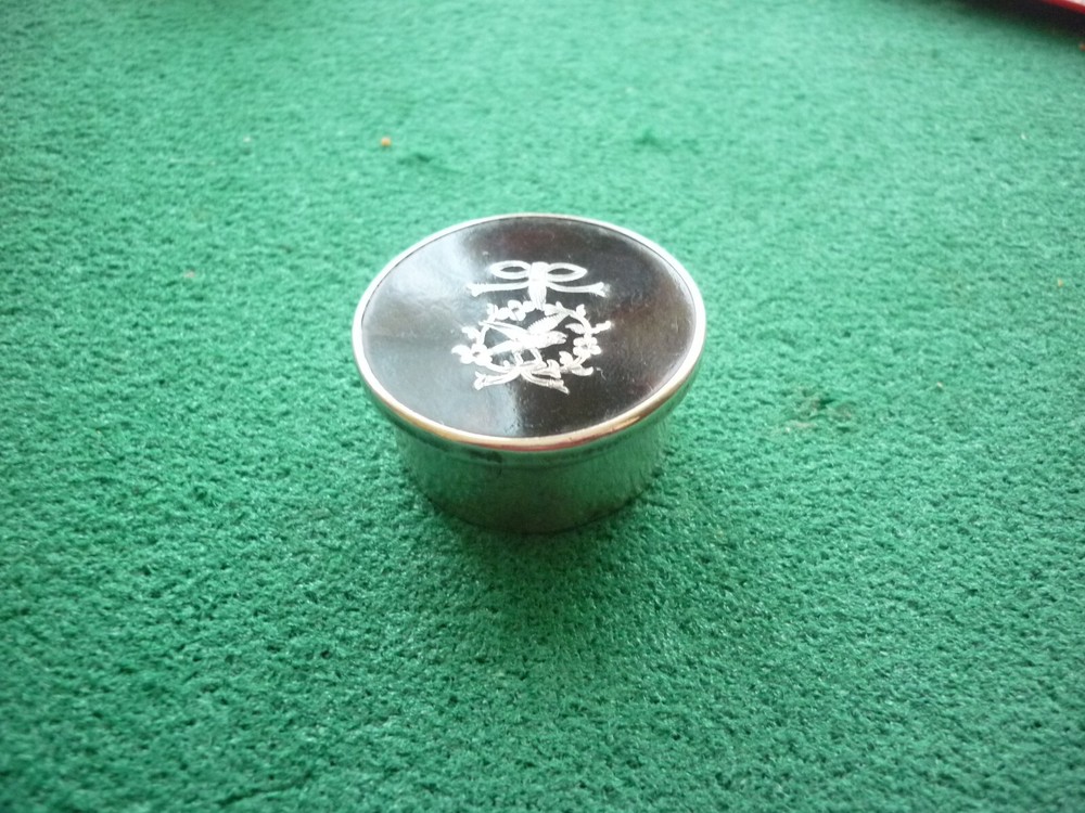 Antique Silver Pill/Patch Box Hallmarked Birmingham