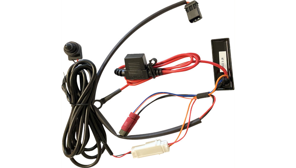 Custom Dynamics LED Driving Light Bar Wiring Harness 4 Harley