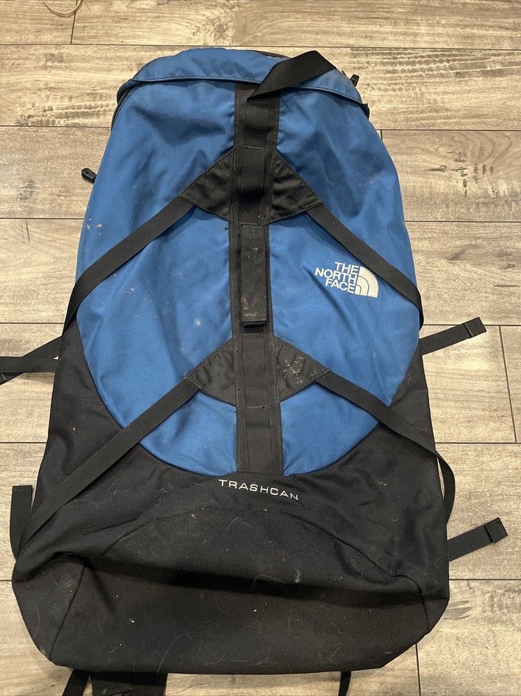 The North Face Trashcan Back Day Pack Blue Top Loader