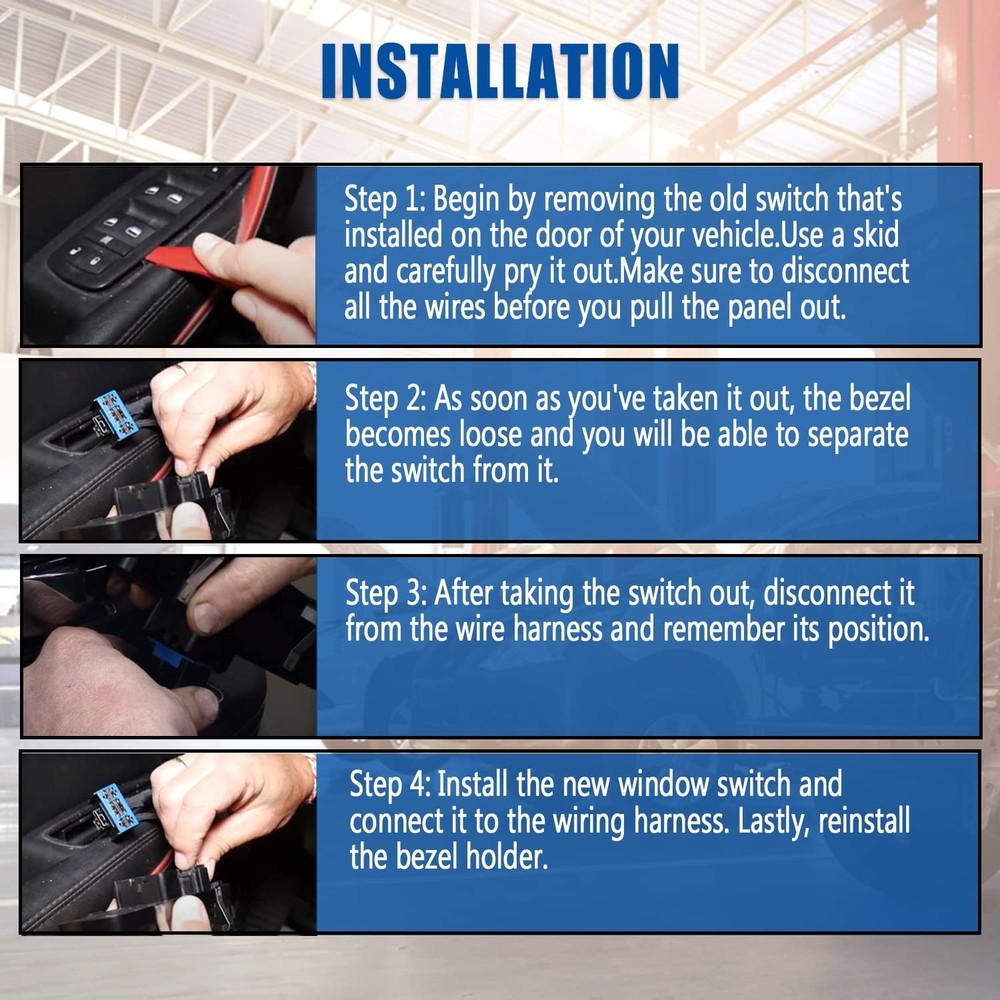 Master Power Window Switch Replacement for 2011-2016 Dodge Journey