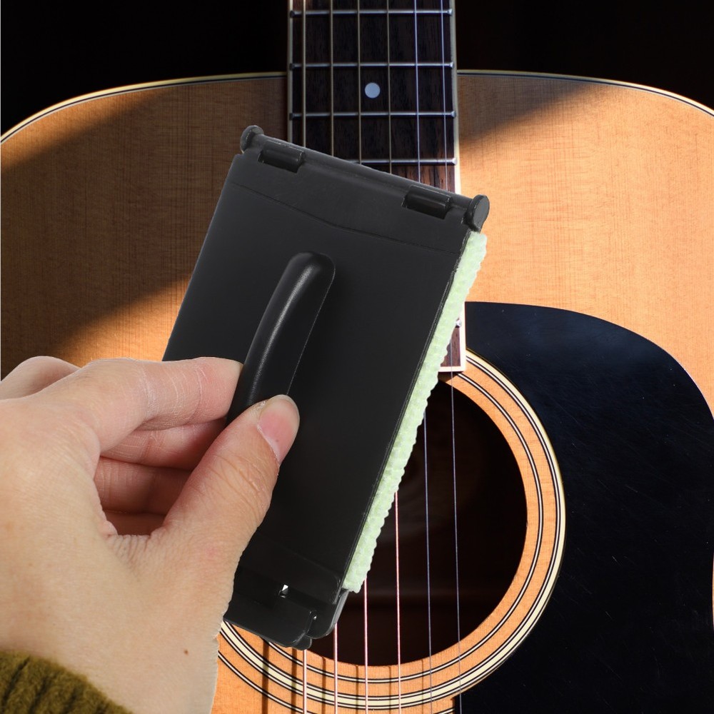 Electric Guitar Scrubber for Strings Maintenance Easy to Clean Tool