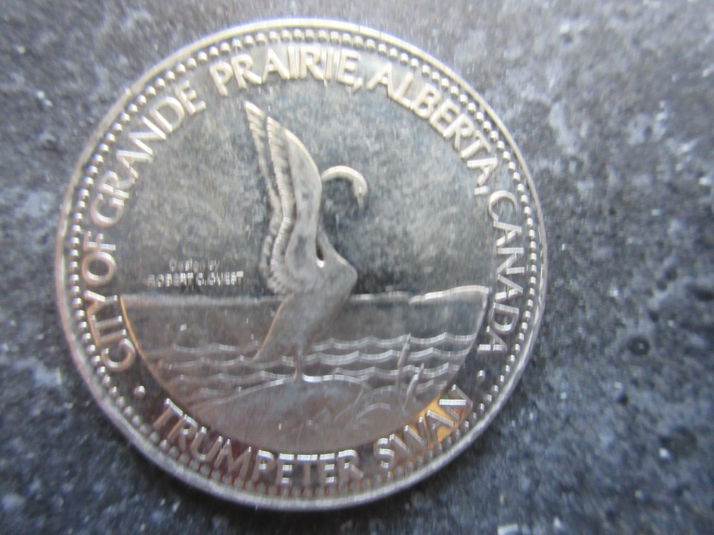 1982 Grande Prairie Dollar First RCMP Headquarters 1908