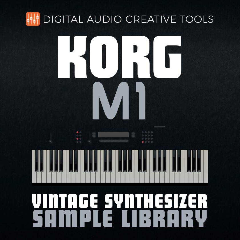 Korg M1 Synthesizer Sample Library (1,600 Samples) - Instant Access