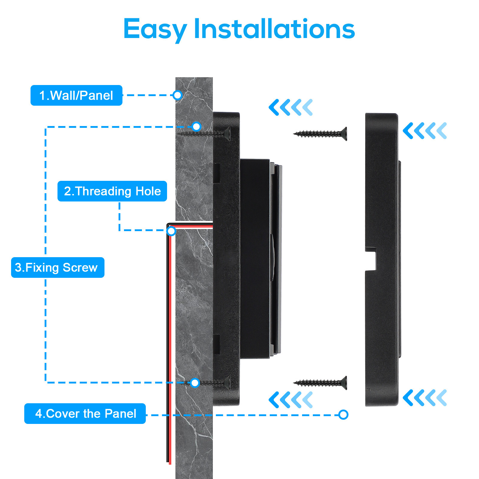 12V Dual USB QC3.0 & PD Port Car Fast Charger Socket Power Outlet On-Off Switch