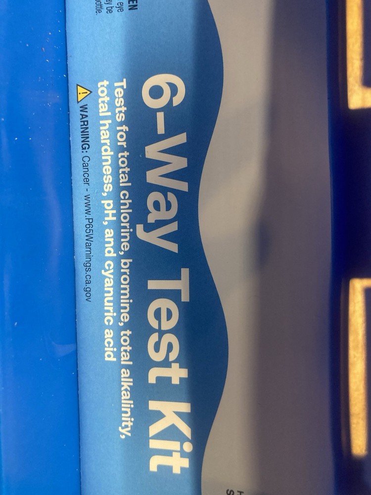 6-Way Pool Test Kit