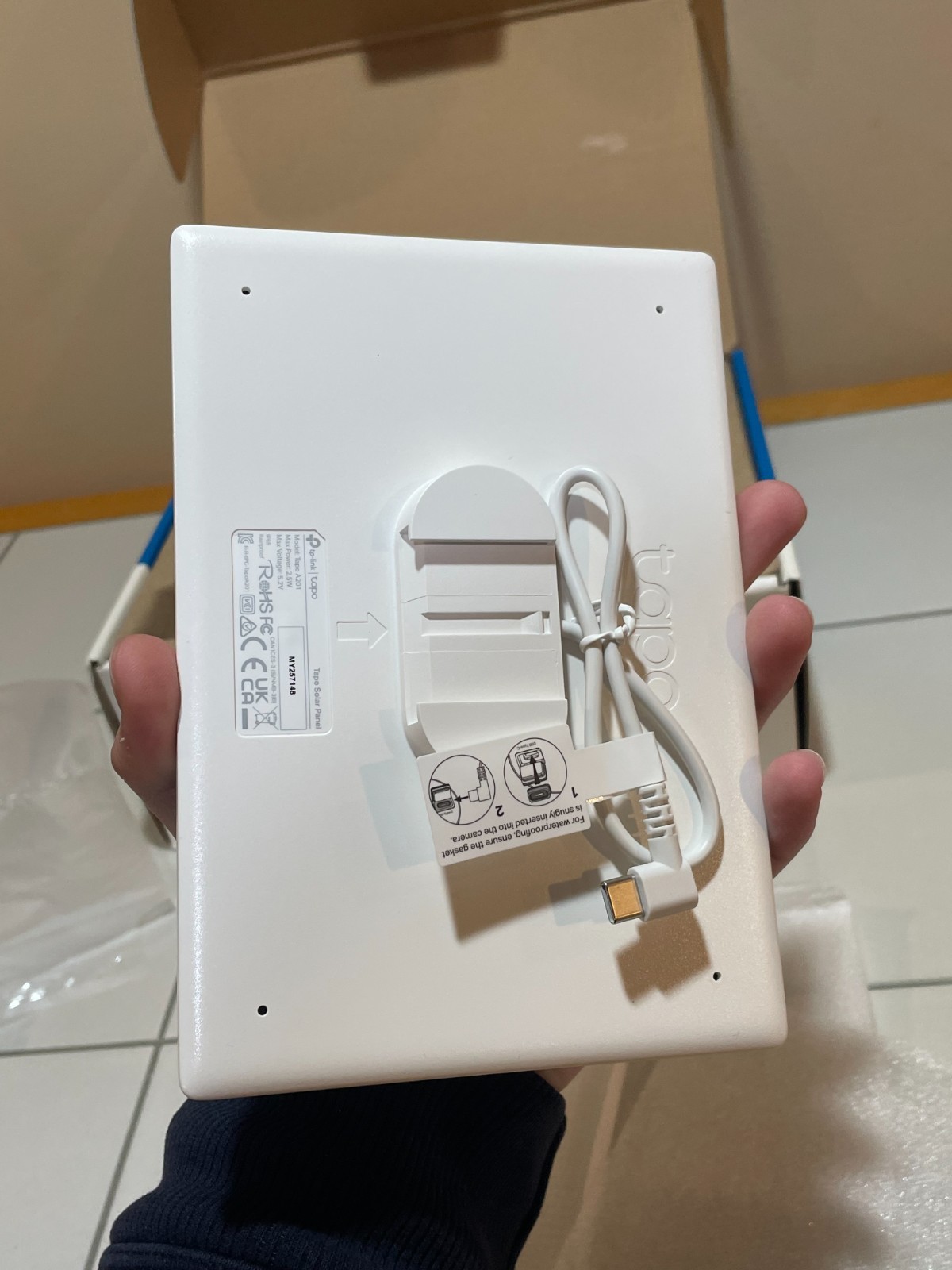 Tapo Outdoor Camera Tapo C402 KIT – Solar Powered 1080P – White