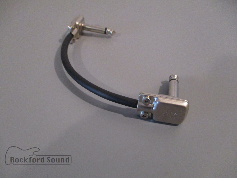 Mogami W2319 & Squareplug SP500 Patch Cable - 1/4" Right angle to Right Angle