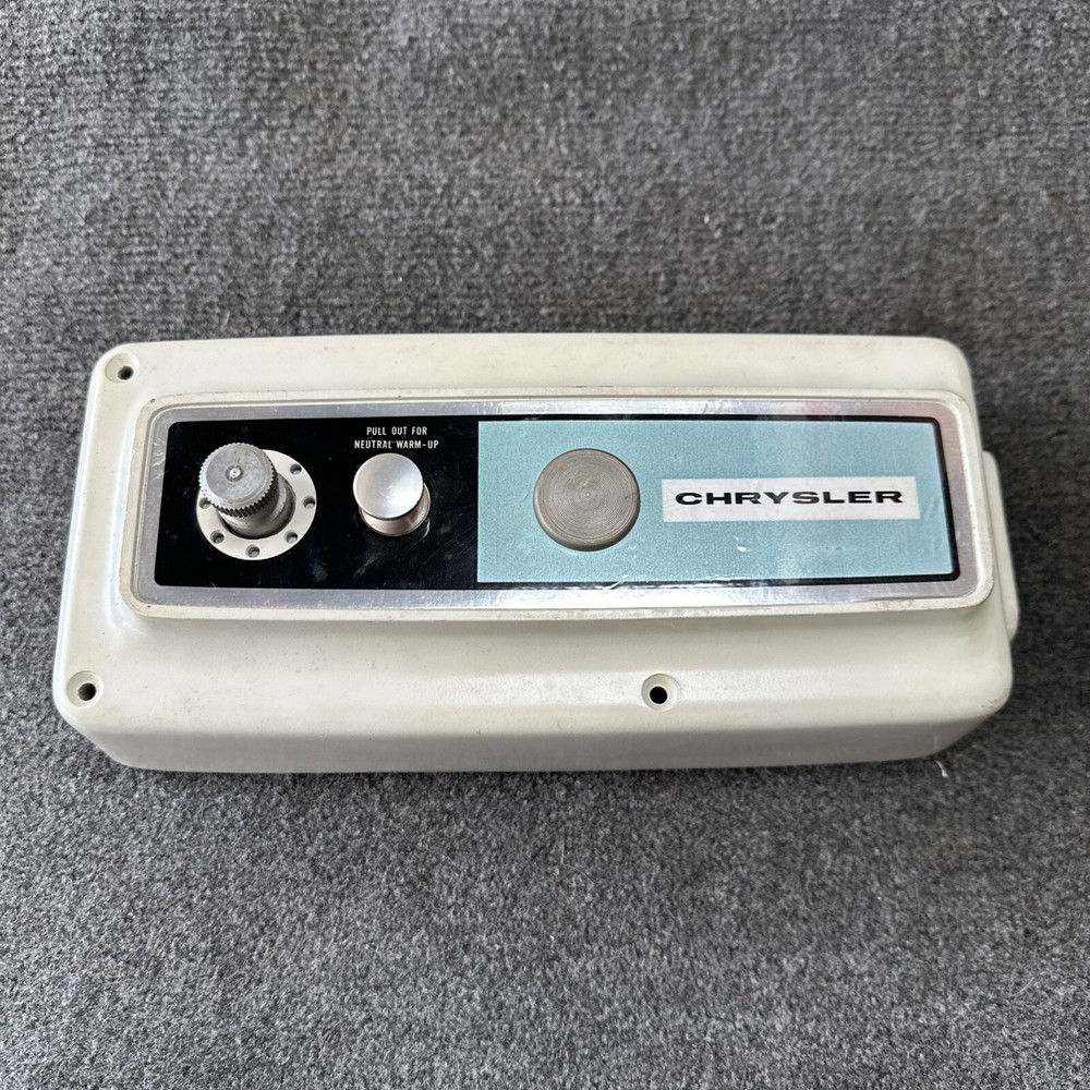 NOS Genuine Chrysler Outboard Remote Controller Box E67524 B42924 D42922